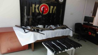 Malatyada silah ve kaçakçılık operasyonu: 5 gözaltı