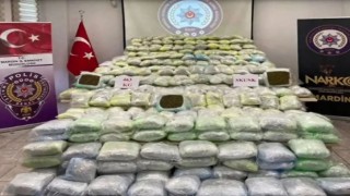 Mardinde 463 kilogram uyuşturucu ele geçirildi