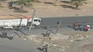 Mardinde kamyonetle çarpışan bisikletli çocuk yaralandı