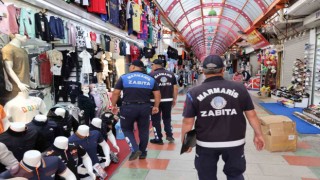 Marmaris Zabıtasından yoğun mesai