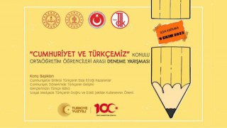 MEBden lise öğrencileri arasında Cumhuriyet ve Türkçemiz konulu deneme yarışması