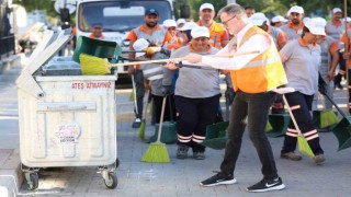 Menemen Belediyesinden Dünya Temizlik Günü etkinliği