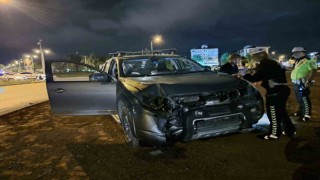 Menteşede kaza: Trafik polisi ölümden döndü