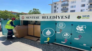 Menteşeye modern atık getirme merkezleri