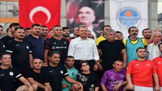 Mersin Büyükşehir Belediyesi 2. Birimler Arası Futbol Turnuvası başladı