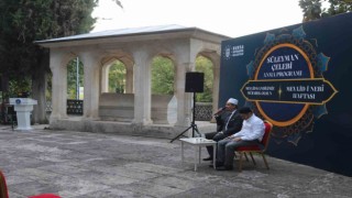 Mevlidin yazarı Mevlid Kandilinde kabri başında anıldı