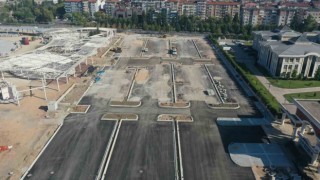 Milli İrade Meydanındaki otoparkta sona doğru