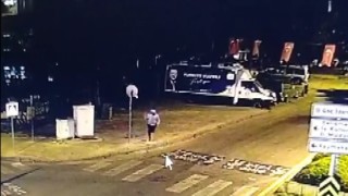 Muğla AK Parti binasına gerçekleştirilen saldırı anı güvenlik kamerasına yansıdı