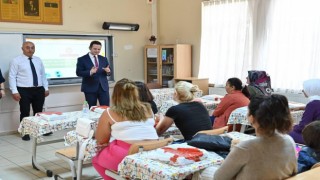 Muğla İl Milli Eğitim Müdürü Çay, Akçaova İlkokulundaki uyum programına katıldı