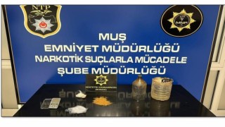 Muşta uyuşturucu operasyonu