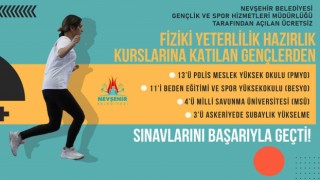 Nevşehir Belediyesinin kursuna katılan 31 genç sınavları başarıyla geçti