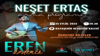 Nevşehir Kalesinde Neşet Ertaş gecesi