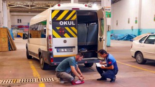 Nevşehirde okul servisleri denetlendi