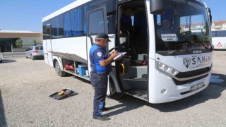 Niğde Belediyesi Zabıta Ekiplerinden Okul Servis Araçlarına Sıkı Denetim