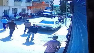 Nizipte bir kişinin öldüğü bıçaklı kavga anları kamerada