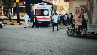 Nusaybinde otomobil ile motosiklet çarpıştı: 1 yaralı