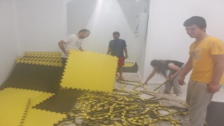 Öğretmenler yeni öğretim yılına okul temizliğini yaparak başladılar