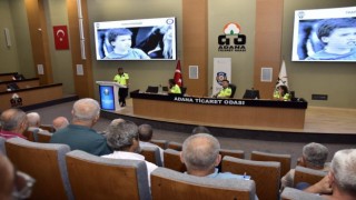 Okul servis şoförlerine trafik eğitim semineri verildi