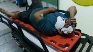 Ormanda traktör römorkundan düşen şahıs ambulans helikopter ile hastaneye kaldırıldı