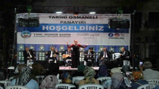 Osmanelinde Kültür ve Turizm Bakanlığı Türk Halk Müziği Orkestrası sahne aldı.