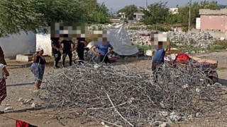 Deprem enkazından demir çalanlara operasyon: 10 ton demire el konuldu