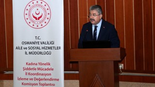 Osmaniye'de Kadına Yönelik Şiddetle Mücadele Toplantısı