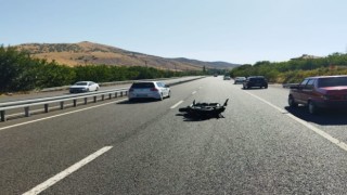 Otomobil ile çarpışan motosikletin sürücüsü öldü