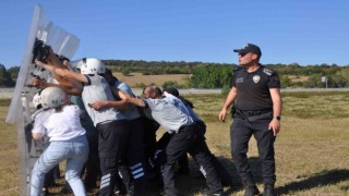 Özel güvenlik görevlilerine zorlu eğitim