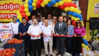 Özhan Marketin Uğur Mumcu şubesi açıldı