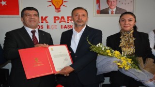 Patnosta AK Parti İlçe Başkanlığına Çetin Taşdemir atandı