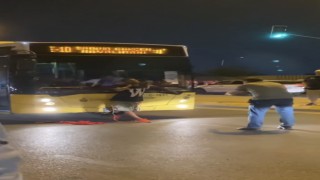 Pendikte alkollü şahıs ortalığı birbirine kattı