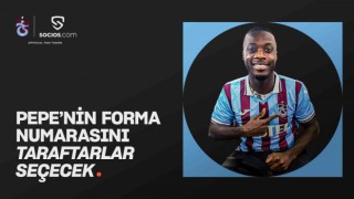 Pepenin forma numarasını taraftarlar seçecek