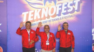 Rektör Kızıltoprak, DPÜnün Teknofest standında