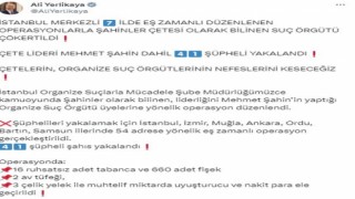 Şahinler çetesi lideri Mehmet Şahin yakalandı