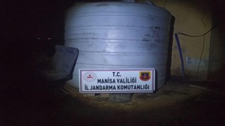 Salihlide 2 bin 500 litre kaçak akaryakıt ele geçirildi