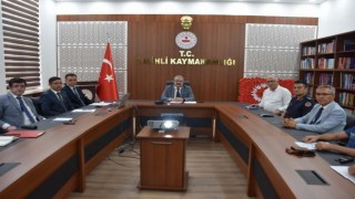 Salihlide güvenlik tedbirleri masaya yatırıldı