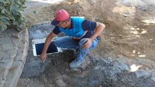 Salihlinin 2 mahallesinde su baskınlarına karşı önlem