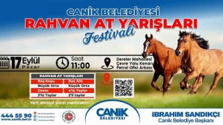 Samsunda Canik Rahvan At Yarışları Festivali yapılacak