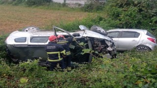 Samsunda zincirleme trafik kazası: 5 yaralı