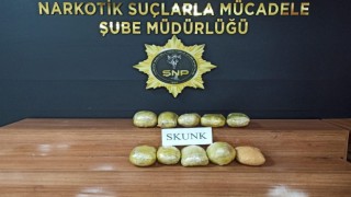 Şanlıurfada 7 kilo sentetik uyuşturucu ele geçirildi