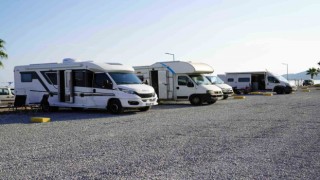 Seferihisarda karavan park hizmete açıldı