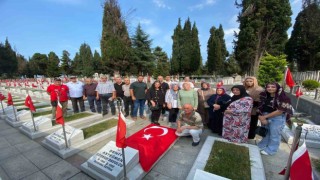 Şehit asteğmen Coşkun Davulcu mezarı başında anıldı