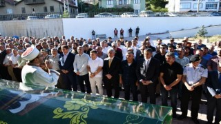 Şehit babası Topçu toprağa verildi