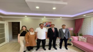 Şehit yakınları ve gaziler ile bir arada