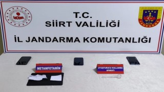 Siirtte uyuşturucu operasyonunda 1 kişi tutuklandı