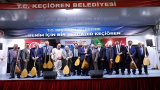 Âşıklar sazla sözle buluştu
