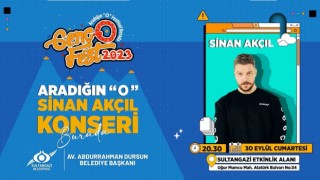 Sinan Akçıl, 30 Eylülde Sultangazililer ile buluşacak