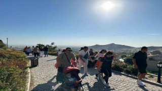 Sivrihisara turist akını devam ediyor