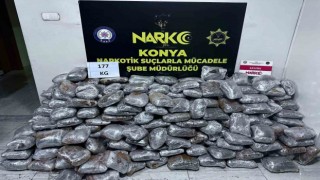 Soğan yüklü tırdan 177 kilogram uyuşturucu madde çıktı