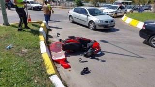 Sökede motosiklet kazası: 1i ağır, 2 yaralı